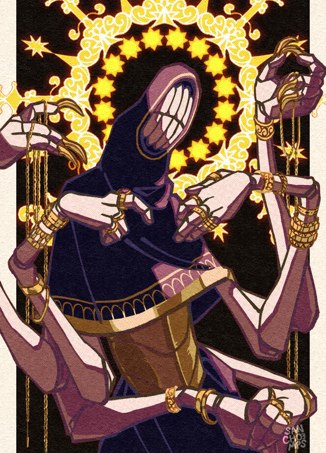 Cell Shaded Waist Up